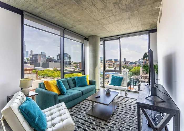 New Sleek 2br - Perfect Blend Of Comfort & Style In Appartamento Chicago